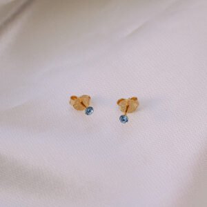 Aro Tapa Infantil Enchapado en Oro 18K